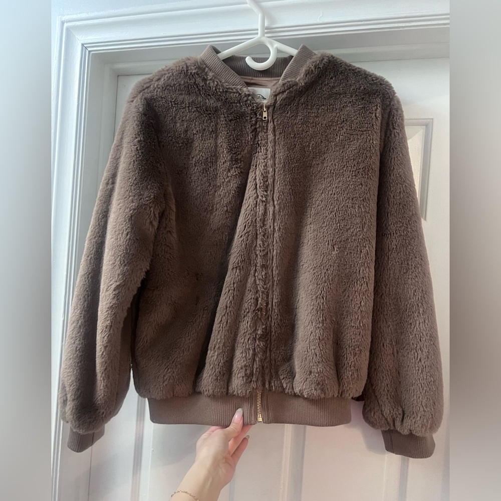 Pink Martini Teddy Bomber Jacket